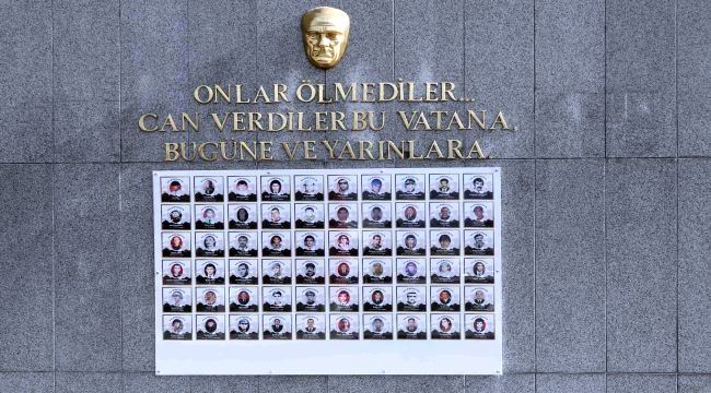 Bayraklı'da Şehitler Anıtı yenilendi