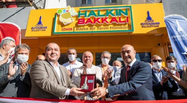 Halkın Bakkalı Menemen'de açıldı