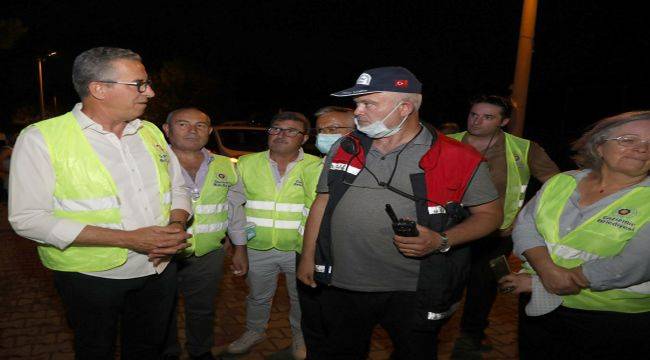  Herkes Seferber Oldu Sarnıç Yangını Büyümeden Söndürüldü!