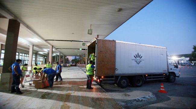 Karabağlar Belediyesi'nden Muğla'ya Destek