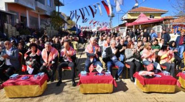 Ödemiş kestane festivali ile şenlendi