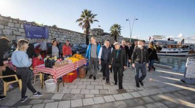 Sığacık sahili yepyeni bir görünüme kavuştu