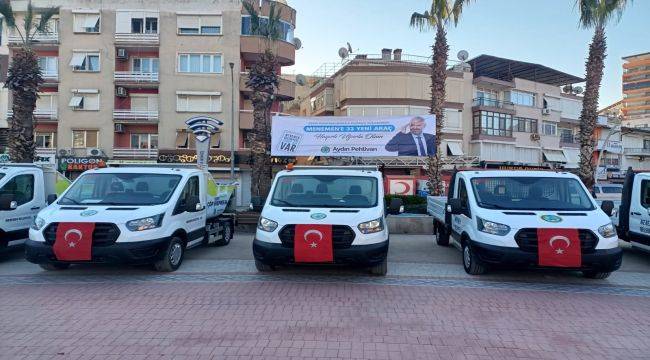 Menemen Belediyesi Kendi Araçlarını Aldı