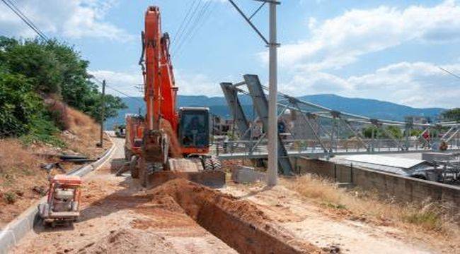 Menderes'in altyapısına Büyükşehir katkısı