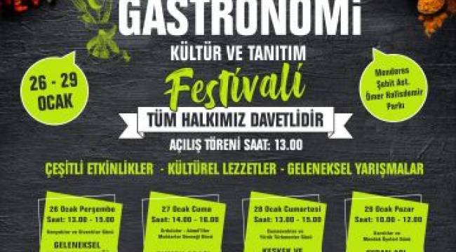 Menderes'te ilk Gastronomi Festivali