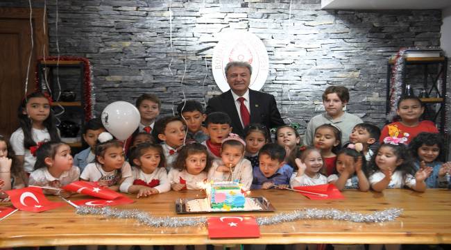 Mucize çocuklardan Başkan İduğ'a park teşekkürü