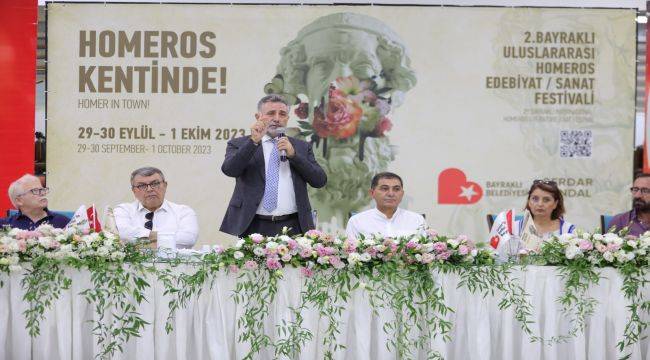 Bayraklı Homeros Festivali'ne hazır!