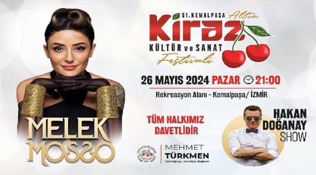 Kemalpaşa'da Kiraz Festivali Çoşkusu Başlıyor