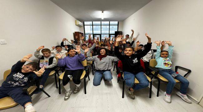 Büyükşehir'den çocuklara "Masal Atölyesi"