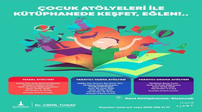 Tatil Çocuk Atölyeleri İle Şenlenecek